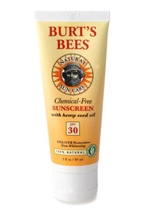 burts bees chemical free